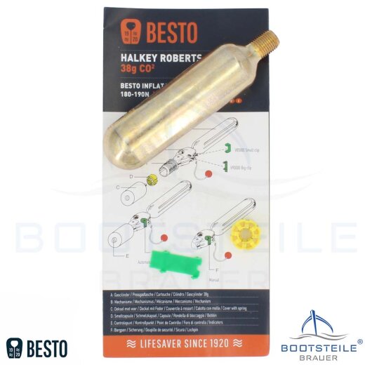 Besto Ersatzteilset HR 180N/190N, 38g Auto