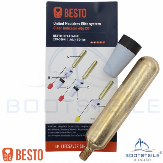 Besto Ersatzteilset UML Elite 275N - 300N, 60g Auto