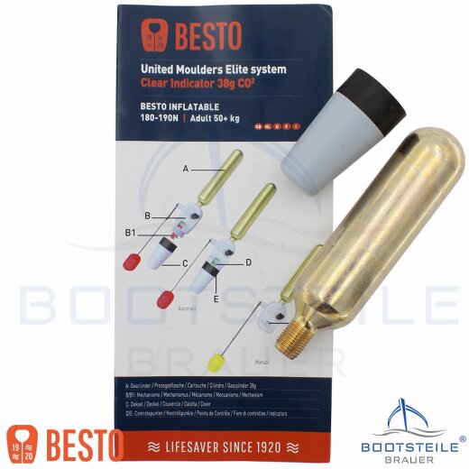 Besto Ersatzteilset UML Elite 180N-190N, 31-33g Auto