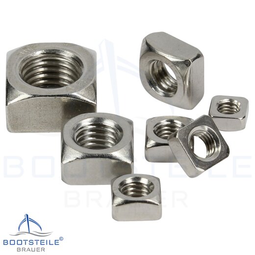 Écrou carrés DIN 557 - Acier Inoxydable V4A