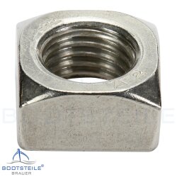 Écrou carrés M6 DIN 557 - Acier Inoxydable V4A