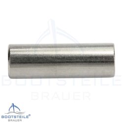 Gewindemuffen rund M8 x 30 (D=11) - Edelstahl V2A