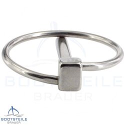 Goupille clip 4,4 mm - acier inoxydable A4 - AISI 316