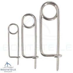 Safety spring - Stainless steel V4A AISI 316