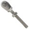 Fork with left thread 8432 inkl. Nut DIN 934 - stainless steel A4 (AISI 316)