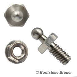 LOXX Schraube M5 x 10 mm - Edelstahl AISI 303 mit...