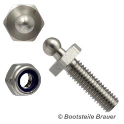 LOXX®  screw M5 x 16 mm-Stainless steel AISI 303 with...