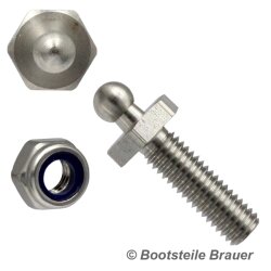 LOXX Schraube M5 x 16 mm - Edelstahl AISI 303 mit...