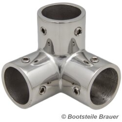 3-way corner fitting 90°, Polished investment casting...