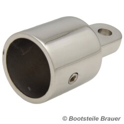 Endkappen, gegossen, hochglanzpoliert 22MM - Edelstahl A4...