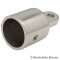 Top cap, cast, highly polished 22MM - stainless steel AISI 316 / A4
