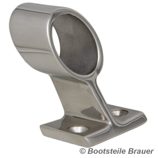 Handlaufdurchlass 60°, Feinguss poliert 22MM - Edelstahl...
