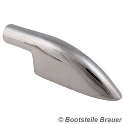 Handlaufendstück 90° LANG Feinguss poliert 22MM -...