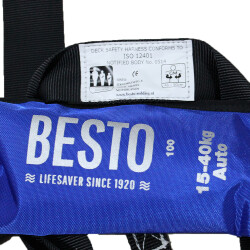 Besto Automatik Junior 100N blau mit Lifebelt