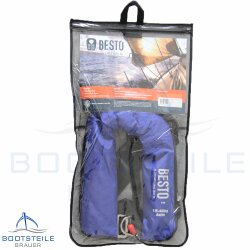 Lifejacket BESTO AUTOMATIK JUNIOR 100N Ocean Blue with Lifebelt 