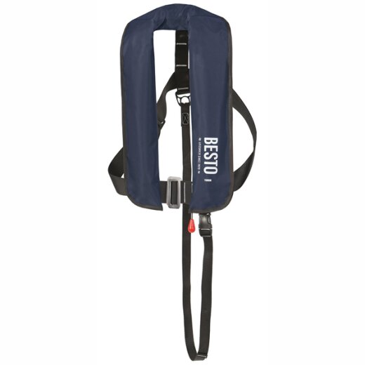 Rettungsweste BESTO 165 N Automatik mit Lifebelt Navy