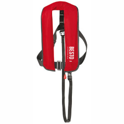 Lifejacket BESTO 165 N Automatik mit Lifebelt Red