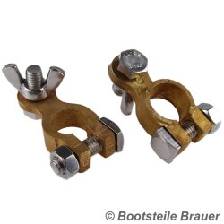 Battery connection with thread length 16 - Bronze